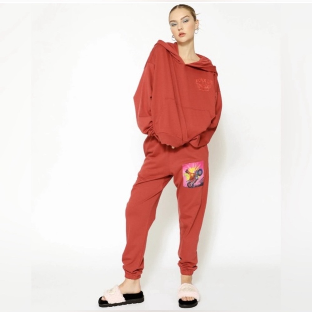 Boys Lie Break The Cycle Red Sweatshirt